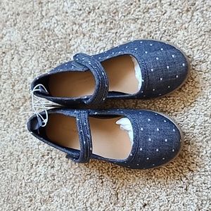 Old Navy Toddler Polka-dot Mary Jane's with Velcro closure